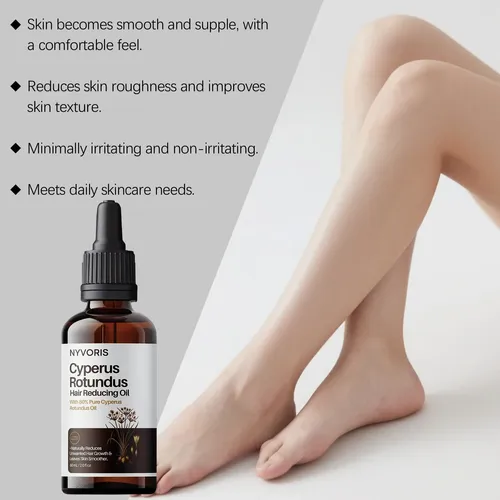 Aceite Para Vello Nyvoris 30 Ml Cara Y Cuerpo 1 Paquete