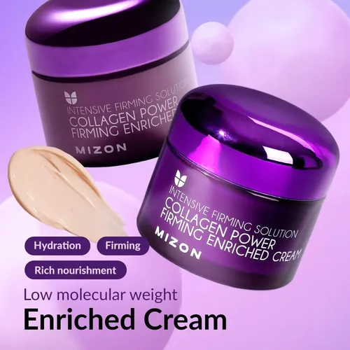 Crema Enriquecida Reafirmante Mizon Collagen Power, 1.69 Onzas Lí