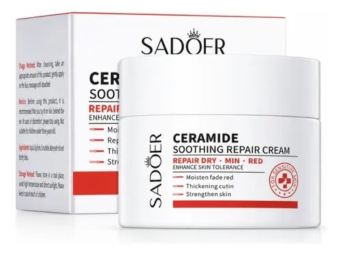Kit Skincare Facial Ceramida Piel Sensible Rosácea Sadoer