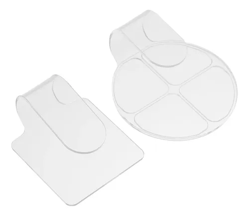 Paletas Transparentes Para Mezclar Maquillaje De Mano, 4 Uni
