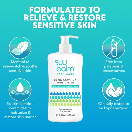 Crema Suu Balm Fast Picazón Alivio Rápido De 350 Ml Para Pie