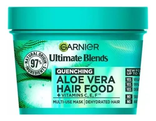 Mascarilla Capilar Garnier Fructis Aloe Vera 400ml Vegana