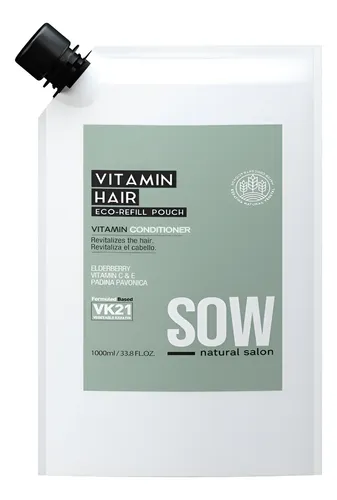 Refill Sow Vitamin Acondicionador Revitalizante X 1000 Ml