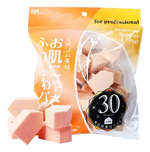 Set De 30 Esponjas De Celulosa Para Maquillaje
