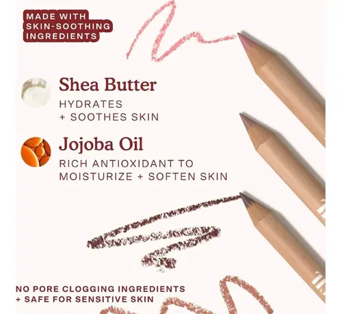 Juego De 6 Lápices De Labios Beauty Glazed Nude Mate
