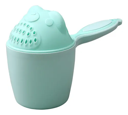Gorros De Baño Con Dibujos Para Bebé, Taza Y Champú 2 Piezas