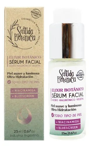 Sentida Botanica Serum Facial Con Niacinamida Hialuronico