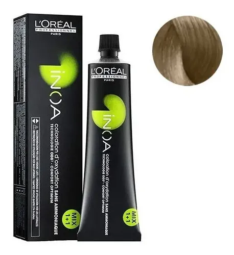 Tintura L’Oréal Professionnel Inoa tono 8.1 para cabello