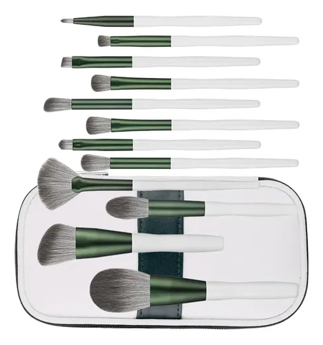 Make Up Brushes 12pcs Pu Leather Brush Kit For Women
