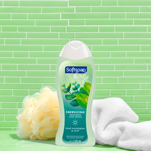 Jabón Líquido Corporal Softsoap Eucalipto Y Menta Hidratante