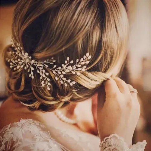 Accesorios De Pelo De Novia Vintage De Lujo Hechos A Mano We