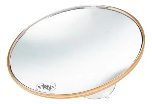 Espejo De Aumento Con Ventosa, Para Maquillaje, 20 Cm