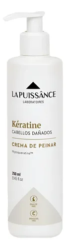 Crema De Peinar Keratine Cabellos Dañados X250 La Puissance