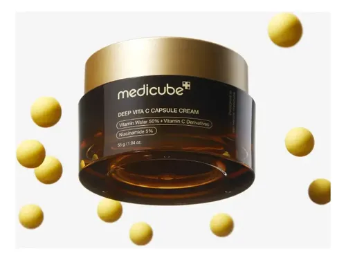 Medicube Deep Vita C Capsule Cream 55g – K Beauty Momento De Aplicación Día/noche Tipo De Piel Todo Tipo De Piel