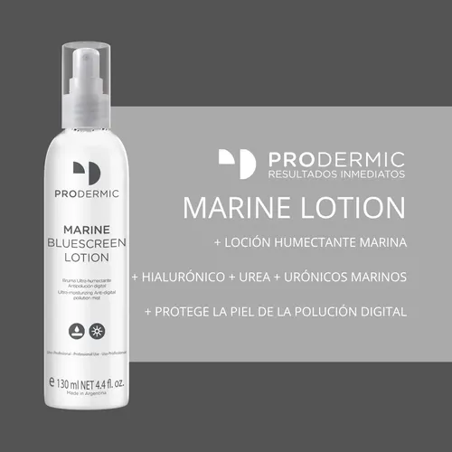Marine Bluescreen Loción Prodermic Bruma Humectante X 130ml
