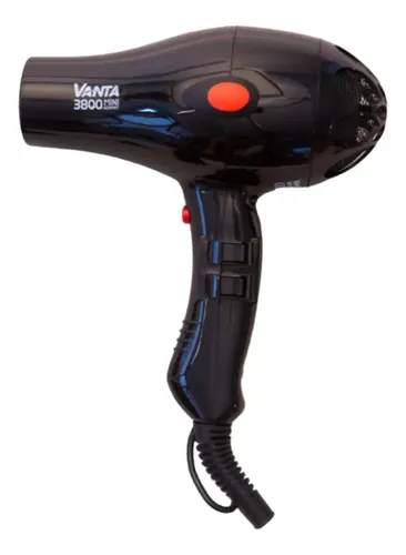 Secador de Pelo Vanta 3800 Mini Compact Negro con Difusor Universal