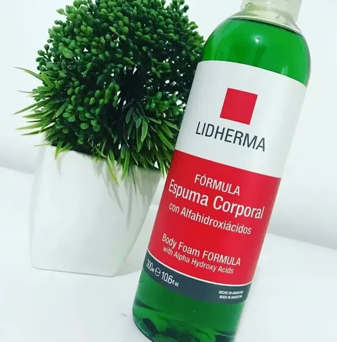 Espuma Corporal Para Ducha Celulitis Exfoliante Lidherma