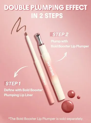 Delineador De Labios Voluminizador Bold Booster Sheglam Color Pink Slip