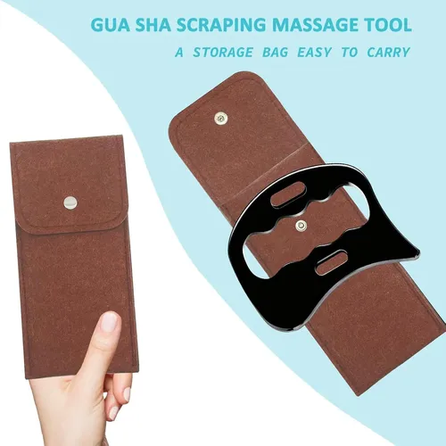 Raspador Muscular Gua Sha Acero Inoxidable Masaje