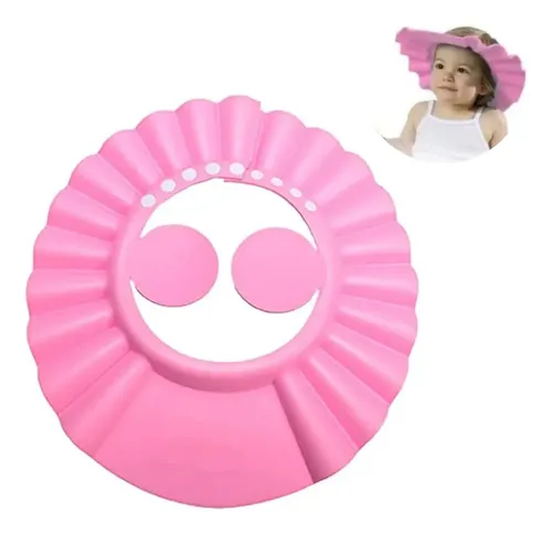 Gorro Sombrero Visera Baño Ducha Protector Oídos Ojos Bebés