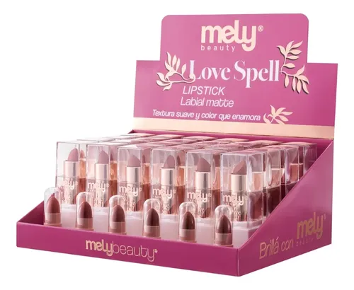Labial Matte Tonos Marrones Mely Beauty