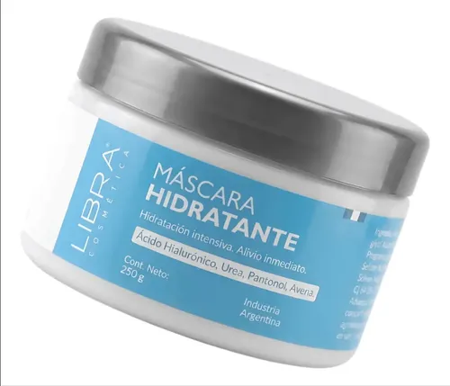 Libra Mascara Facial Hidratante Intensiva 250g Urea Pantenol