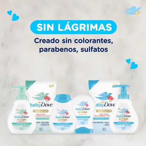 Jabón Liquido Corporal Baby Dove Humectación Enriquecida 200 ml