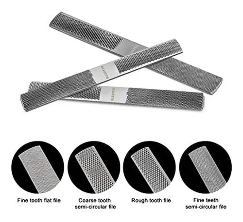 Wood Rasp, 2 Paquetes Con Lima Manual De Alta Calidad Con Al