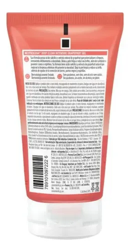 Gel De Limpieza Facial Neutrogena Deep Clean Intensive X 150