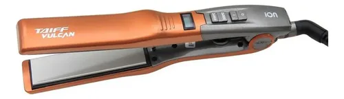 Plancha De Pelo Taiff Diamante Vulcan Cobre Y Gris 110v/22