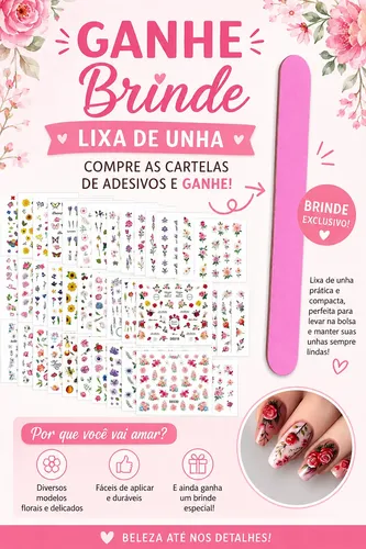 Kit De 300 Pegatinas Para Uñas Hechas A Mano, Reventa Al Por