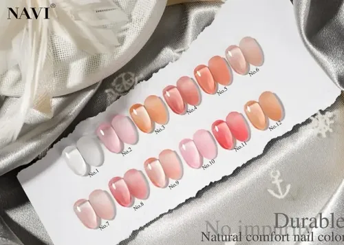Navi Gel Polish Esmaltes Semipermanent Nude Pink Uv/led 10ml
