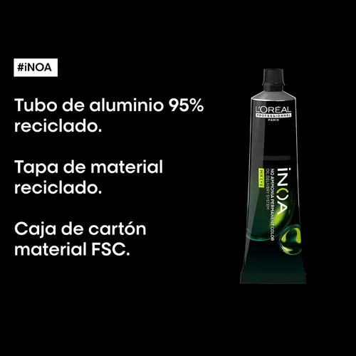 Tintura L’Oréal Professionnel Inoa tono 6.32 para cabello