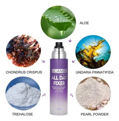 Spray Fijador De Maquillaje Ucanbe All Day Fixer Mate 200 Ml