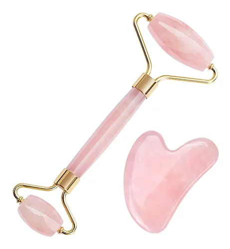 . Jaroller Rodillo Masajeador Facial Gua Sha