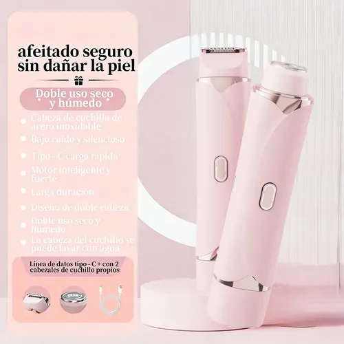 X Depiladora Mujer Bikini Afeitadora Rasuradora Electrica