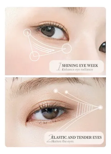 *fc Parches Para Ojos Ojeras Colágeno Oro Arrugas 100 Hh.