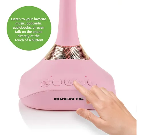 Espejo De Tocador Ovente Con Luz, De Mesa, Giratorio 360°, 6