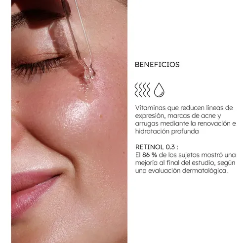 Alchemy Sérum Retinol 0.3% 30ml Antiarrugas con Ácido Hialurónico Nocturno