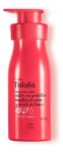 Crema Corporal Datiles Y Canela 400ml. Todo Dia. Natura.