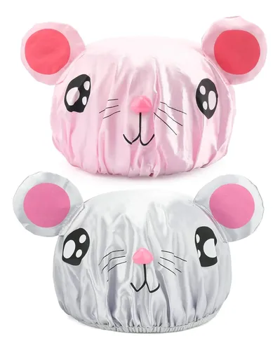 Gorros De Ducha, 2 Unidades, Gorros De Baño Para Niños, Impe
