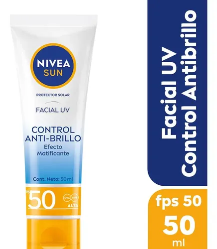 Nivea Sun Facial Matificante F50 Protector Solar 50ml