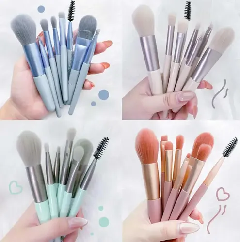 Juego De 4 Pinceles De Maquillaje Profesionales, Varios Disp