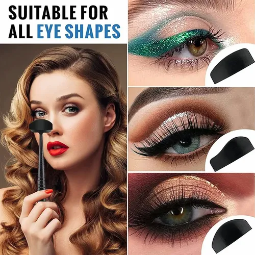 /kit Rápido Maquillaje Plantilla Sombra Ojos Molde Delineado