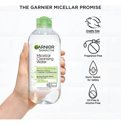Agua Micelar De Limpieza Para El Rostro, Todo En 1 Limpiador