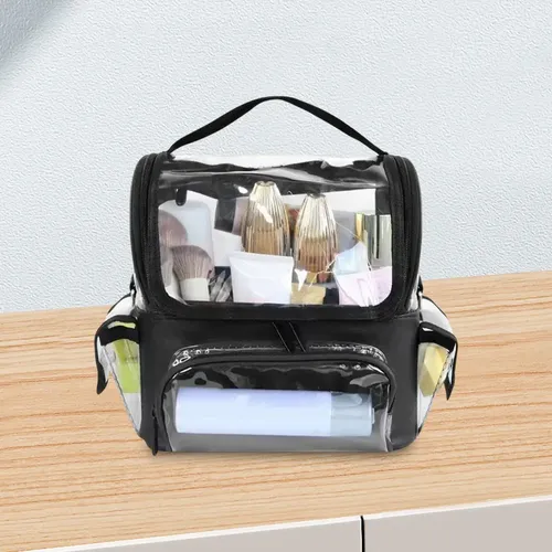 Neceser Transparente De Pvc Para Maquillaje, Bolsa De Viaje