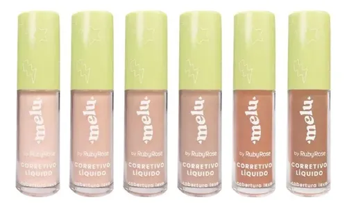 Corrector Liquido Para Ojeras Melu By Ruby Rose Natural