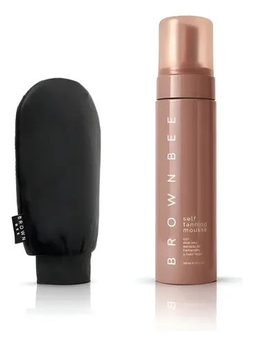 Kit Autobronceante Brown Bee Air Mousse 200 Ml + Guante 200 Ml
