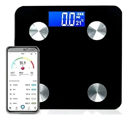 Balanza Inteligente Digital Bluetooth App Corporal