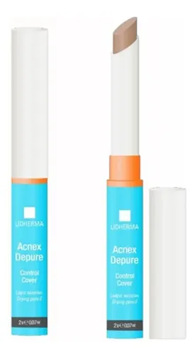 Acnex Depure Control Cover Salicílico Correctivo Lidherma Momento de aplicación Día/Noche Tipo de piel Grasa